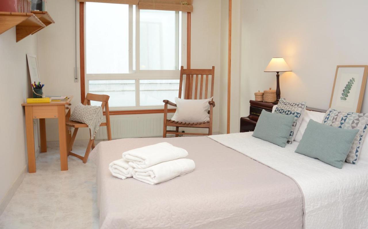 Desconectaengalicia Mantela, Vistas Puerto Deportivo, 20M Playa Apartment Санксенсо Екстериор снимка